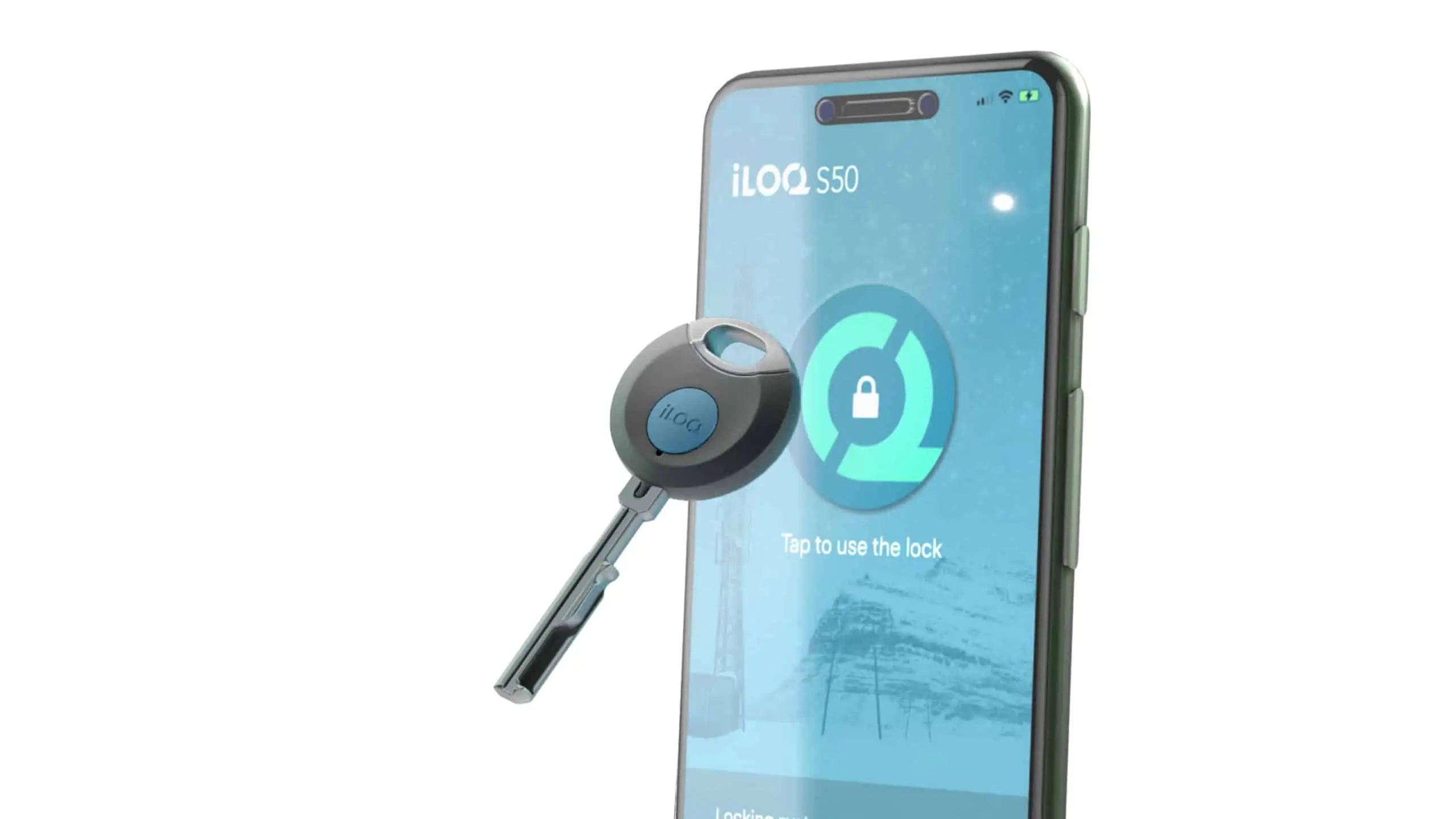 iLOQ_5series_phone and key